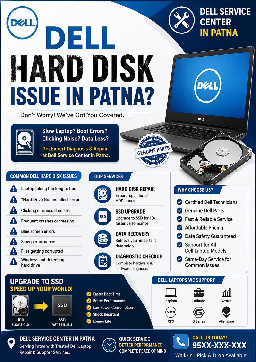 Dell Laptop Keyboard and touchpad Repair in Patna 1 Dell Laptop Keyboard and touchpad Repair in Patna