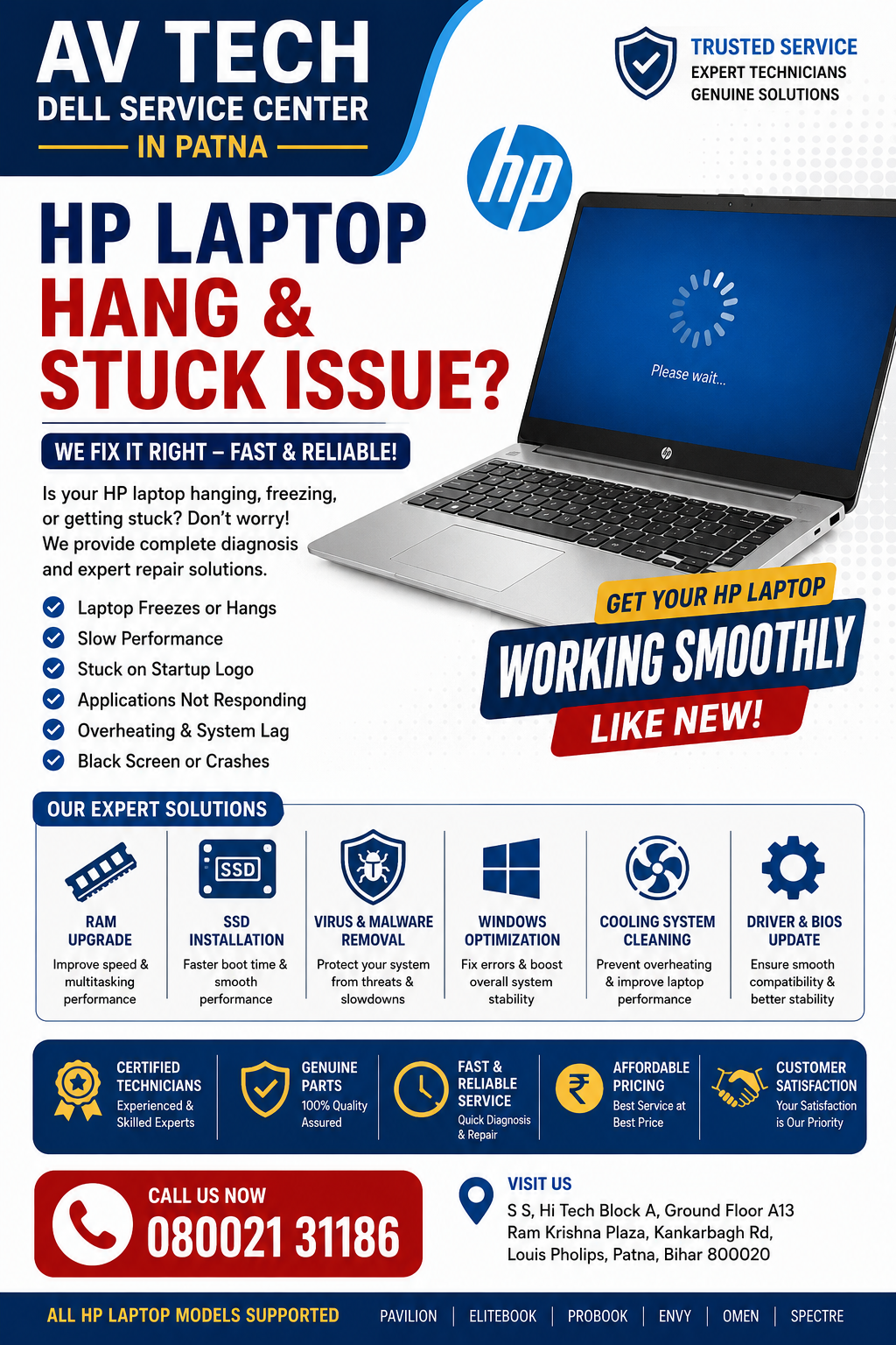 Dell Laptop Service Center in Patna 