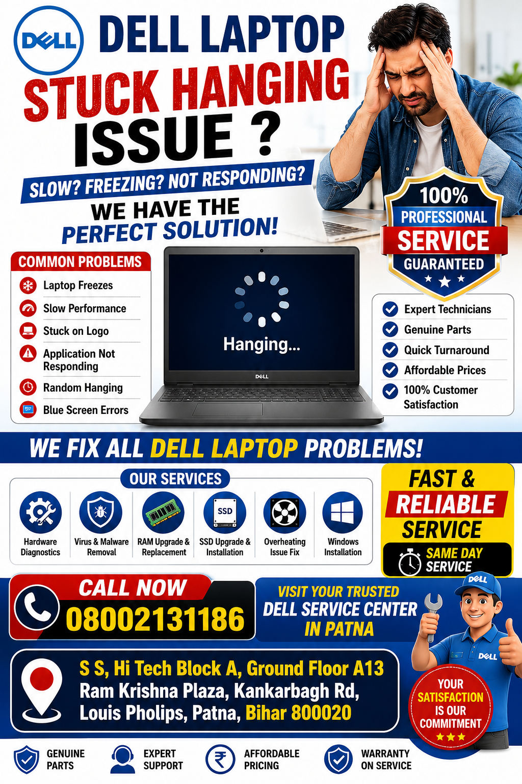 Dell Service Center in Patna