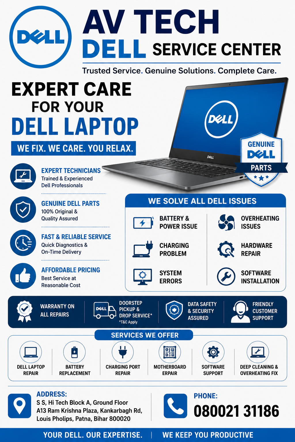 Dell Care in Patna 