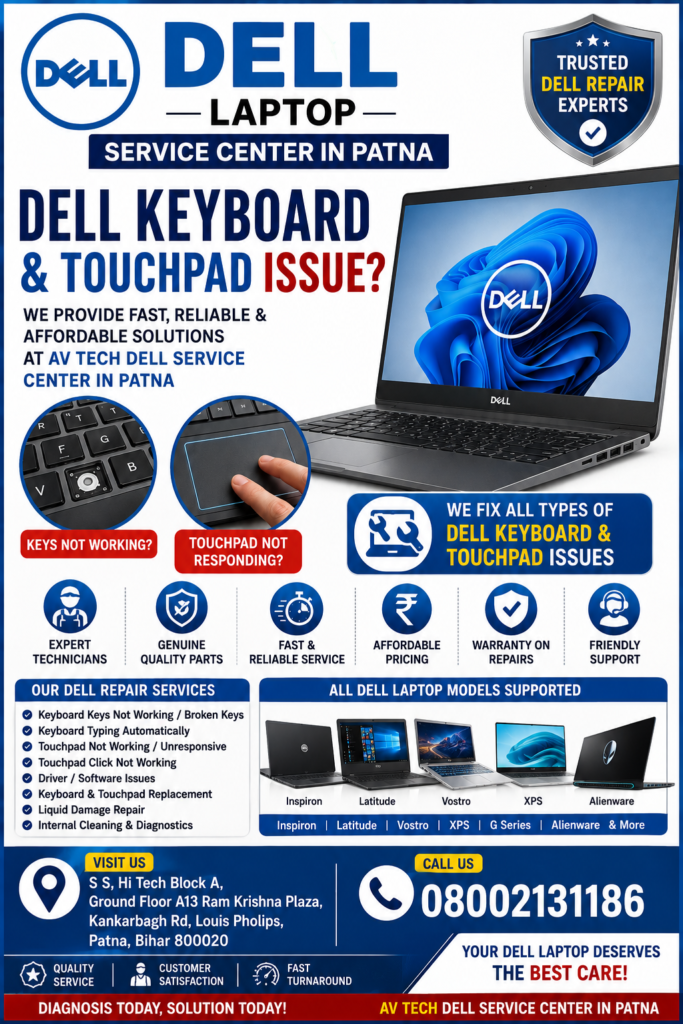 Dell Laptop Service Center in Patna
