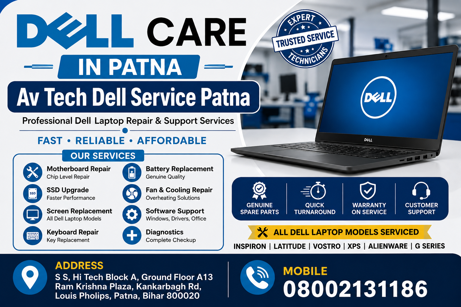 Dell Care in Patna 